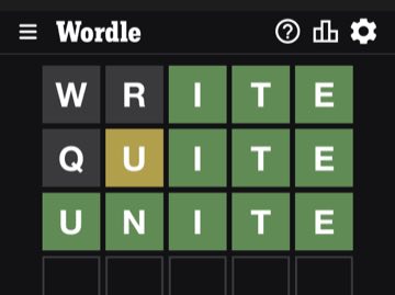 Wordle, Nov 10, 2022