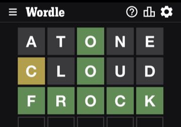 Wordle, Jan 16, 2023