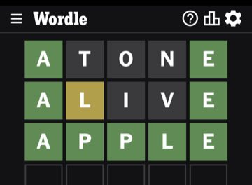 Wordle, Feb 7, 2023