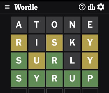 Wordle, Feb 26, 2023