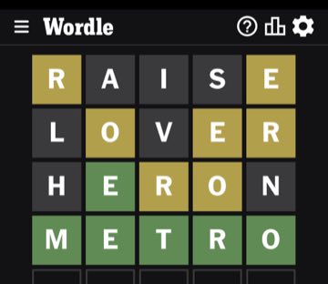 Wordle, Apr 26, 2023