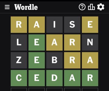 Wordle, Apr 29, 2023