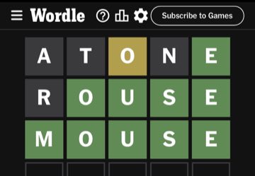 Wordle, May 29, 2023