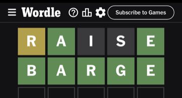 Wordle, Jul 13, 2023