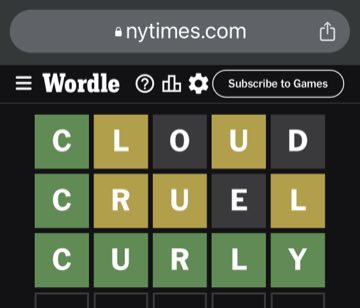 Wordle, Jul 29, 2023
