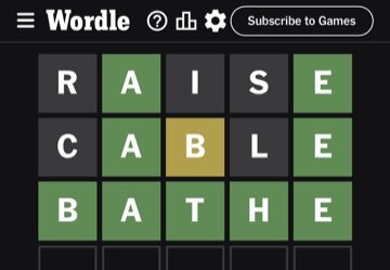 Wordle, Jul 30, 2023