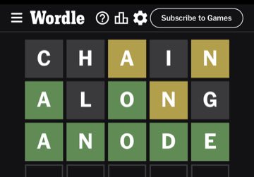 Wordle, Aug 5, 2023