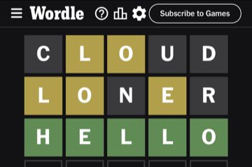 Wordle, Aug 11, 2023
