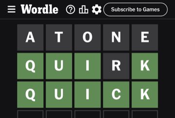 Wordle, Aug 12, 2023