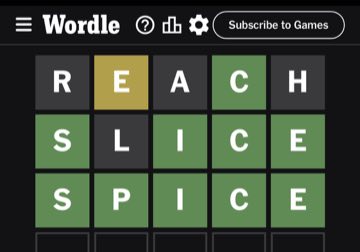 Wordle, Aug 22, 2023