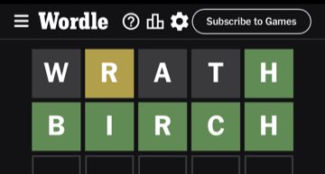 Wordle, Sep 5, 2023