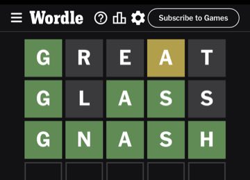 Wordle, Sep 6, 2023