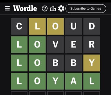 Wordle, Sep 26, 2023