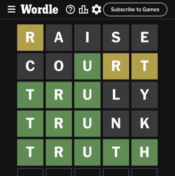 Wordle, Oct 9, 2023