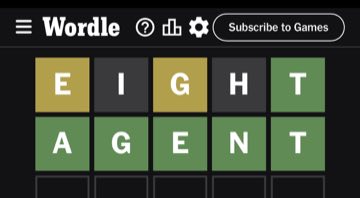 Wordle, Oct 14, 2023