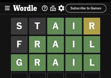 Wordle, Oct 30, 2023