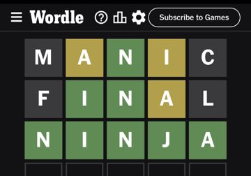 Wordle, Nov 8, 2023