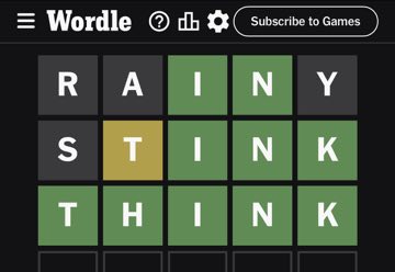 Wordle, Nov 18, 2023