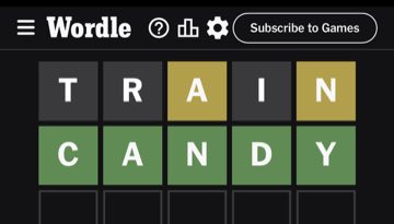 Wordle, Nov 20, 2023