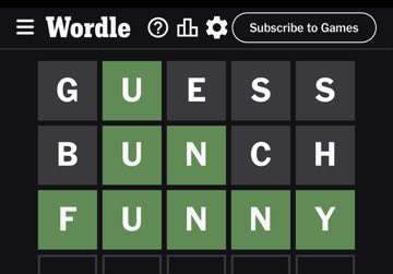 Wordle, Dec 18, 2023