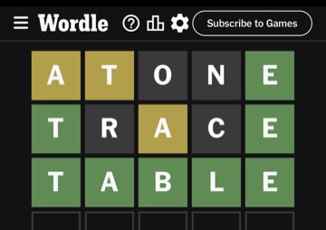 Wordle, Dec 19, 2023