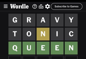 Wordle, Nov 23, 2023