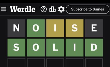 Wordle, Nov 26, 2023